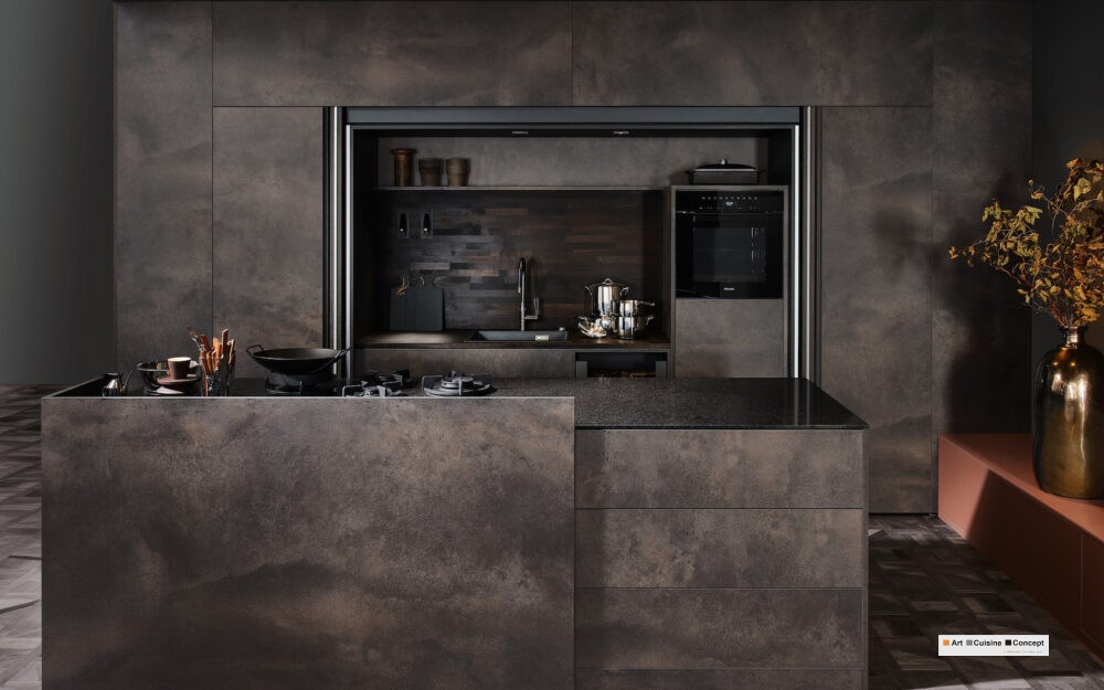 cuisine KH MODÈLE 21-4099 CÉRAMIQUE ANTHRACITE TITANE